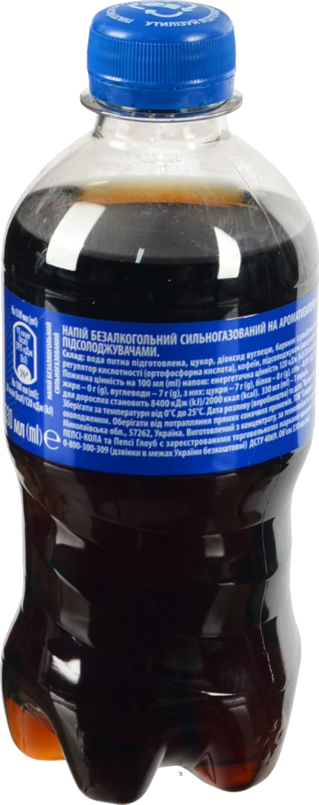 Pepsi-Cola 0.33л ПЕТ пляшка