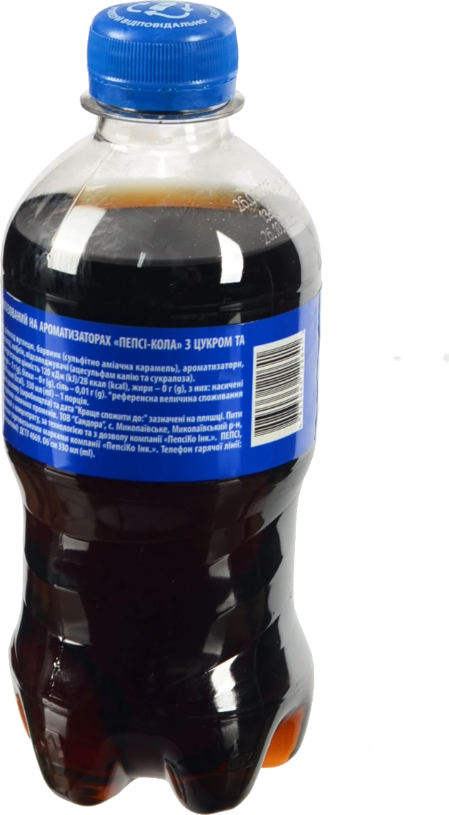 Pepsi-Cola 0.33л ПЕТ пляшка