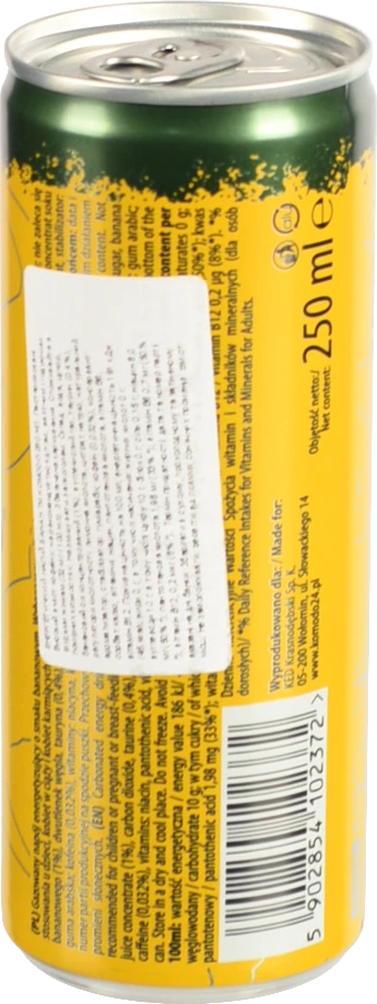 Енергетичний напій Komodo 0.25л банан