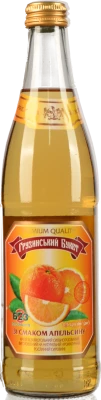 Напій безалкогольний сильногазований зі смаком апельсина Грузинський букет с/пл 0.5л