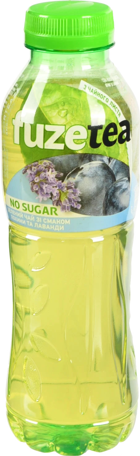 Чай холодний Fuzetea 0.5л зелений лохина лаванда б.цукру