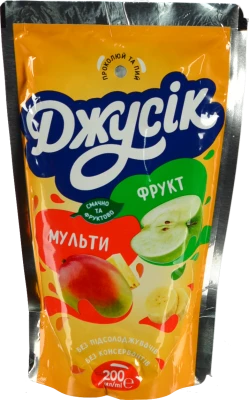 Сік Джусік 0.2л мультифрукт