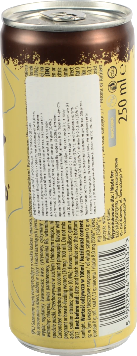 Енергетичний напій Komodo 0.25л Піна Колада