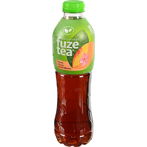 Чай холодний Fuzetea 1л чорний персик гібіскус