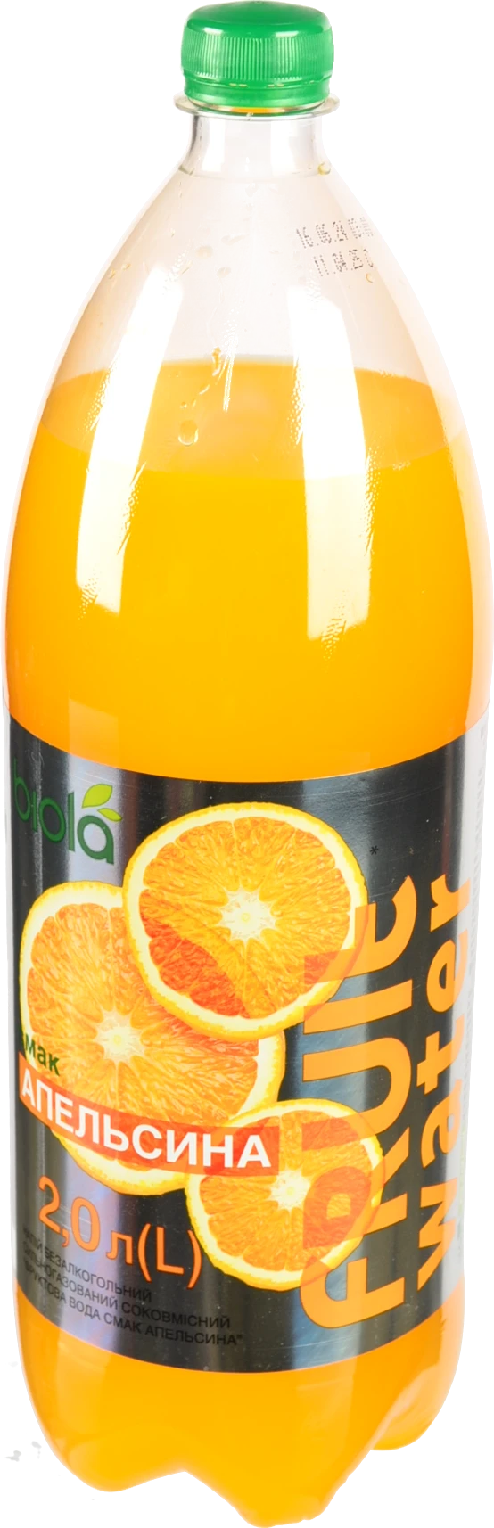 Вода Біола 2л смак апельсину