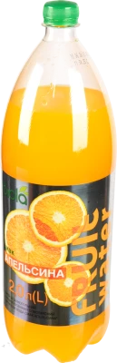 Вода Біола 2л смак апельсину