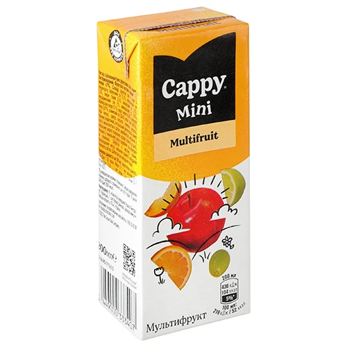 Нектар Cappy Mini 0.2л мультифрукт
