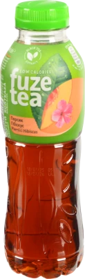 Чай холодний Fuzetea 0.5л чорний персик гібіскус