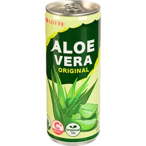 Напій Lotte 240мл алое вера оригінал б.алк. негаз з.б