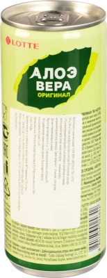 Напій Lotte 240мл алое вера оригінал б.алк. негаз з.б