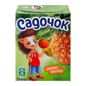 Нектар Садочок 0.2л ананас яблуко