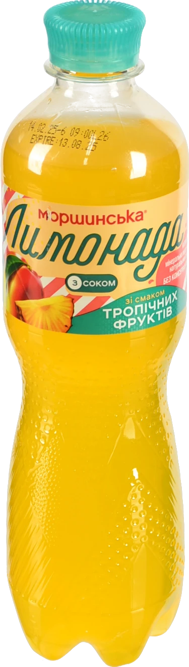 Напій Лимонада Моршинська 0.5л тропічні фрукти сл.газ
