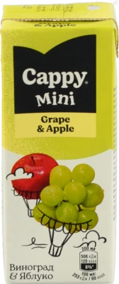 Нектар Cappy Mini 0.2л виноград-яблуко