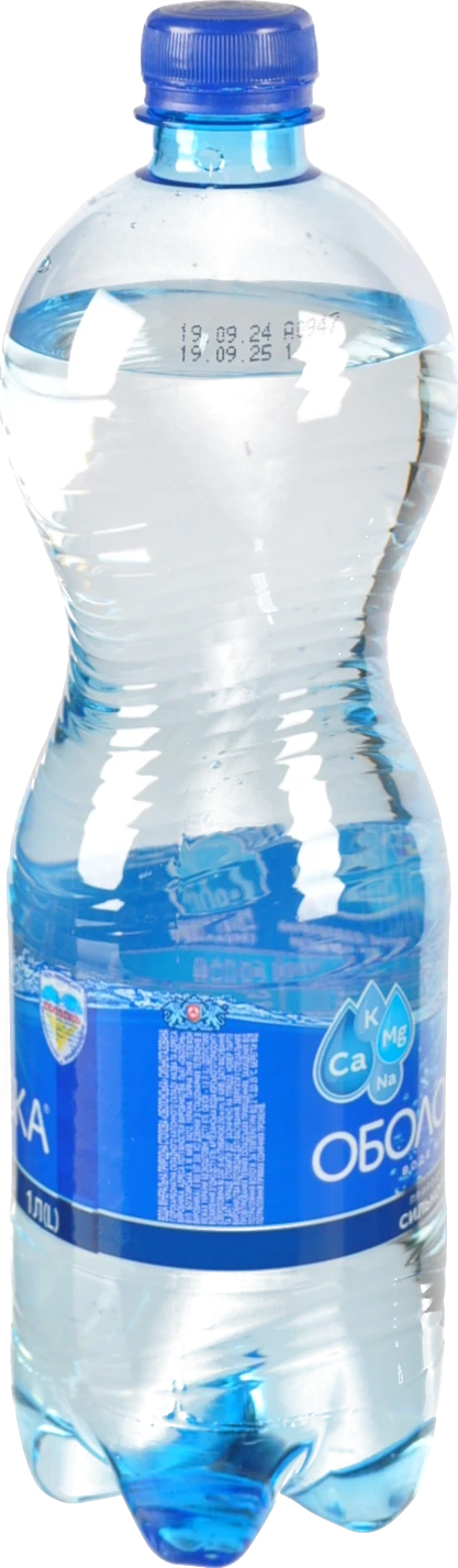 Вода мінеральна сильногазована Оболонська 1л