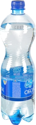Вода мінеральна сильногазована Оболонська 1л
