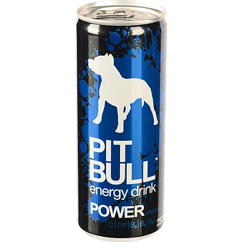 Напій енергетичний безалкогольний сильногазований Power Pit Bull з/б 250мл