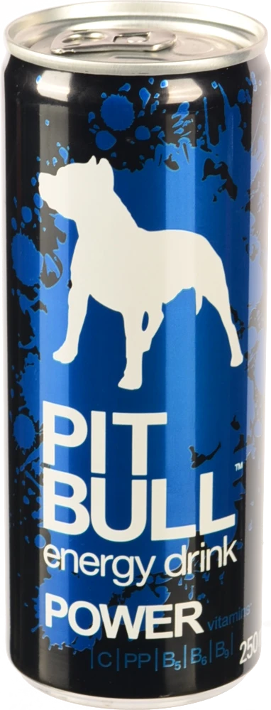 Напій енергетичний безалкогольний сильногазований Power Pit Bull з/б 250мл
