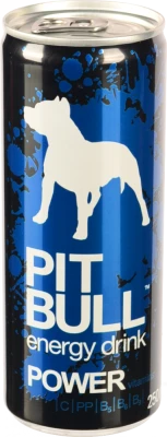 Напій енергетичний безалкогольний сильногазований Power Pit Bull з/б 250мл