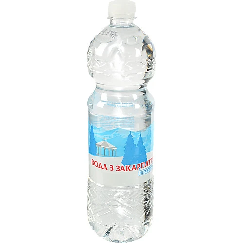 Вода Fine Waters 0.88л закарпаття мінеральна н.газ