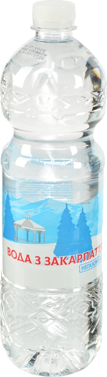 Вода Fine Waters 0.88л закарпаття мінеральна н.газ