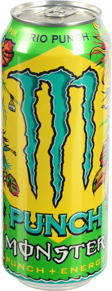 Напій енергетичний Monster 0.5л punch rio з.б