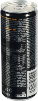 Напій енергетичний Берн 0.25л orange fire з.б