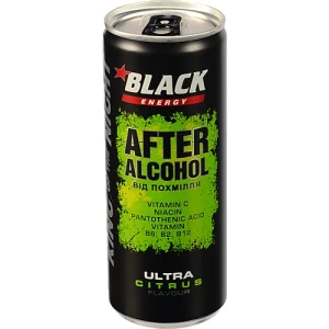 Напій Енергетичний Black 250мл від похмілля