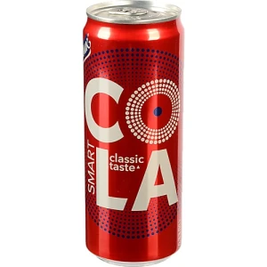 Напій безалкогольний сильногазований Живчик Smart Cola з/б 0.33л