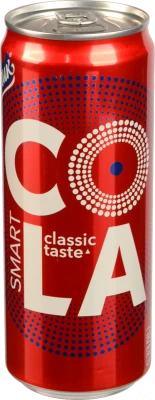 Напій безалкогольний сильногазований Живчик Smart Cola з/б 0.33л