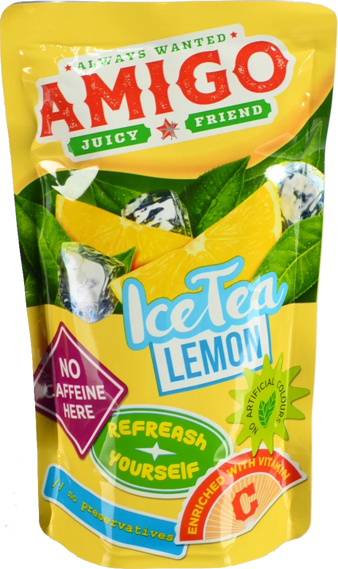 Чай холодний Amigo 0.2л лимон