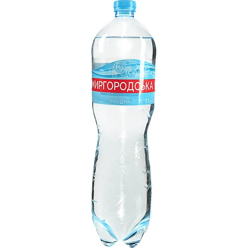 Вода мінеральна слабогазована Миргородська Лагідна п/пл 1.5л