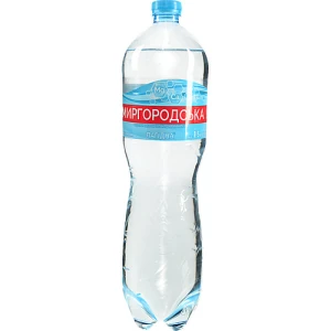 Вода мінеральна слабогазована Миргородська Лагідна п/пл 1.5л