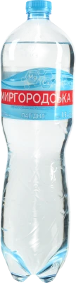 Вода мінеральна слабогазована Миргородська Лагідна п/пл 1.5л