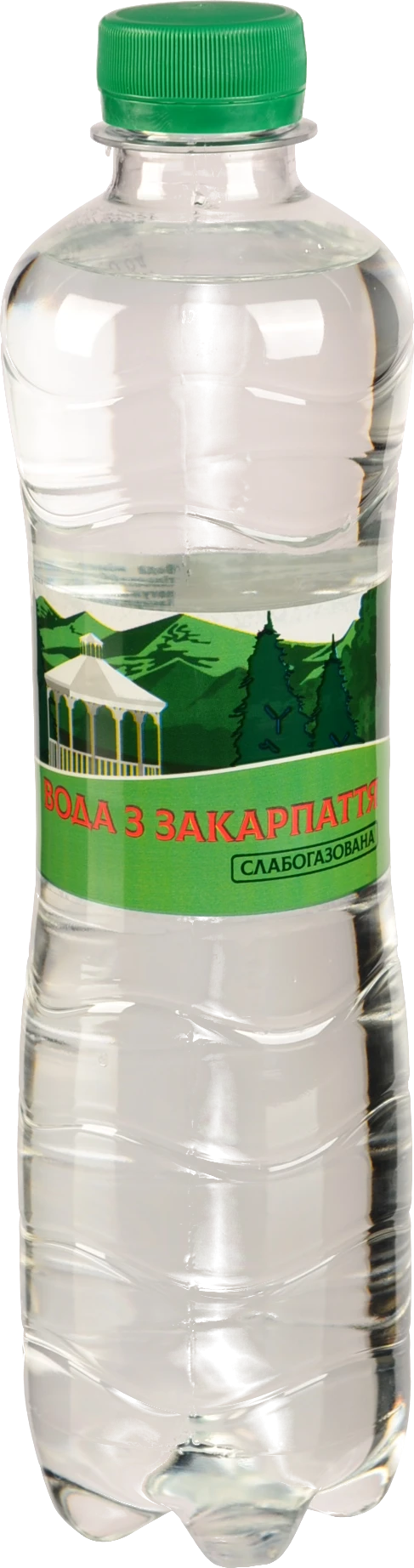 Вода Fine Waters 0.5л Закарпаття слабогазована мінеральна