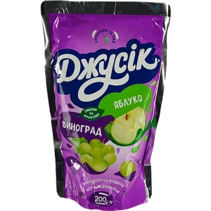 Сік Джусік 0.2л яблуко виноград