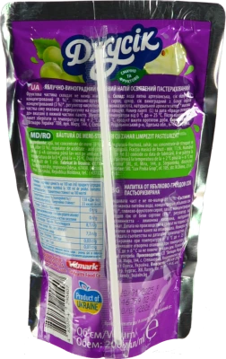 Сік Джусік 0.2л яблуко виноград