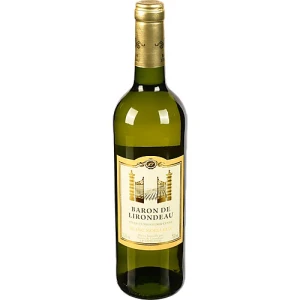 Вино Барон Лірондо 0.75л біле напівсолодке