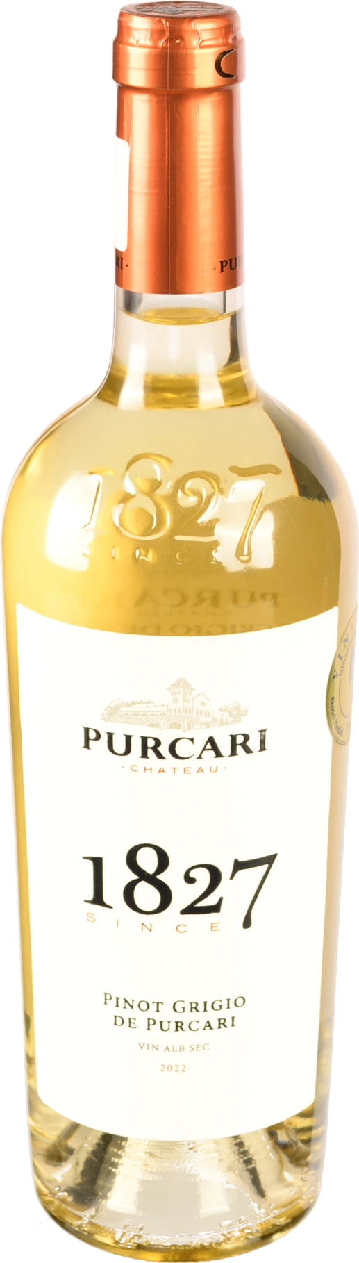 Вино Purcari 0.75л Піно Гріджіо біле сухе