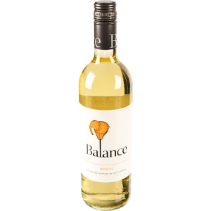 Вино Balance 0.75л 12% мускат біле напівсолодке PGI