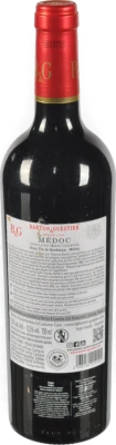 Вино B&G Medoc червоне сухе 0.75л