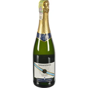 Вино ігристе Federico Paternina 0.75л Кава Брют Вінтаж Веган Біле Сухе