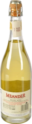 Вино Meander 0.75л Moscato White напівсолодке ігристе
