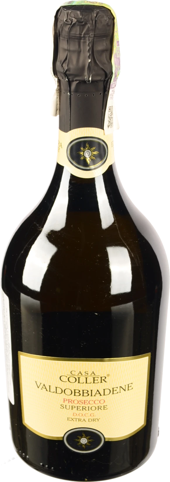 Вино ігристе Casa Coller Prosecco Superiore Valdobbladene DOCG 0.75л 11.5% біле напівсухе