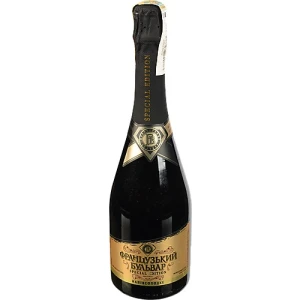 Вино ігристе 0.75л 10-13.5% біле напівсолодке Special Edition Французький бульвар