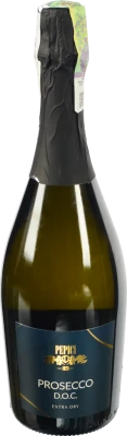 Вино ігристе Pepici 0.75л спуманте DOC просеко біле екстра сухе 11%