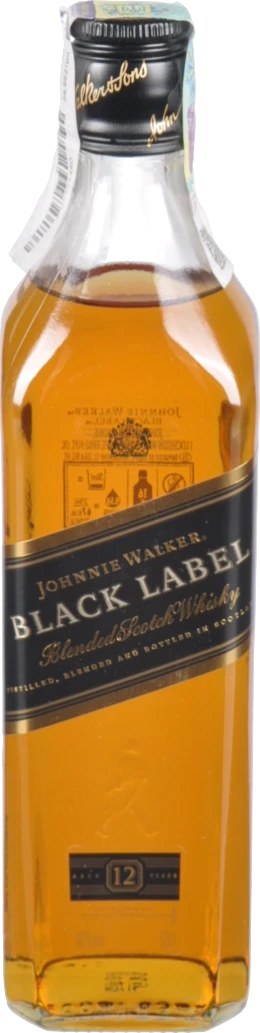 Віскі 0.5л 40% BlackLabel Johnnie Walker к/у