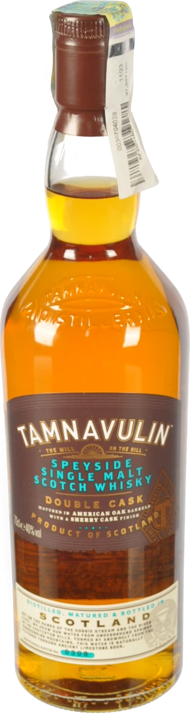 Віскі W&M New 0.7л Tamnavulin Double Cask у дерев'яній коробці