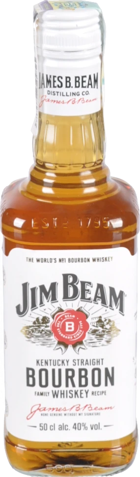 Jim Beam White Bourbon 0.5л
