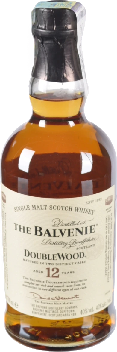 Віскі Balvenie Doublewood 12 років витримки 40% 0.7 л у тубусі