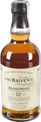 Віскі Balvenie Doublewood 12 років витримки 40% 0.7 л у тубусі